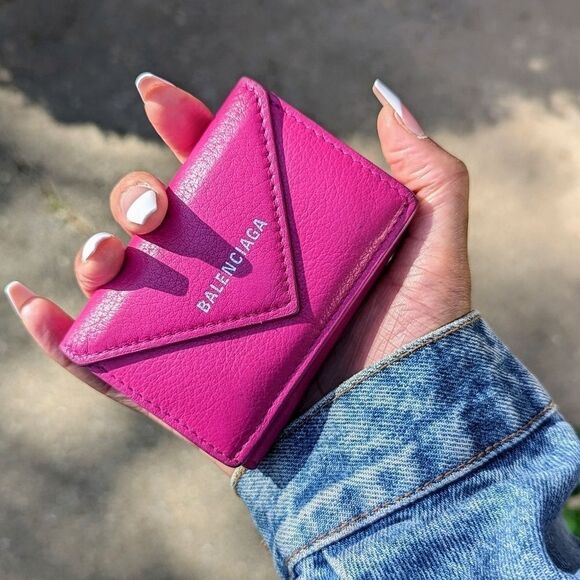 Balenciaga Paper Mini Wallet - Picture 1 of 7